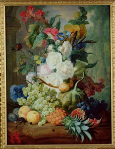 Frutas y flores